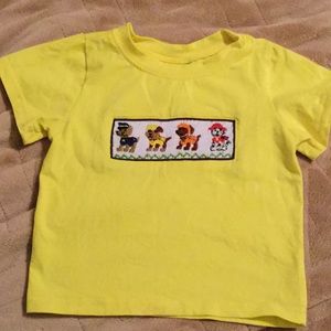 Smocked Paw Patrol shirt